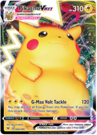 Pikachu VMAX - 044/185 - Ultra Rare - Inglés