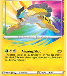 Raikou - 050/185 - Amazing Rare - Inglés