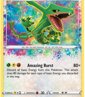 Rayquaza - 138/185 - Amazing Rare - Inglés