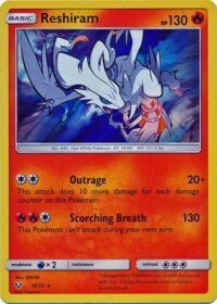 Reshiram - 14/73 - Holo Rare - Inglés