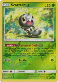 Scatterbug - 5/131 - Common Reverse Holo - Inglés