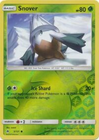 Snover - 3/131 - Common Reverse Holo - Inglés