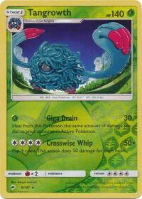 Tangrowth - 8/147 - Rare Reverse Holo - Español