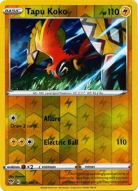 Tapu Koko - 061/189 - Holo Rare Reverse Holo - Español