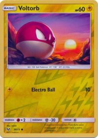 Voltorb - 30/73 - Common Reverse Holo - Inglés
