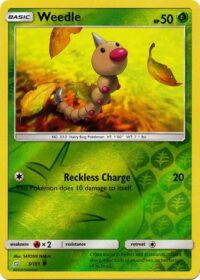 Weedle - 3/181 - Common Reverse Holo - Inglés