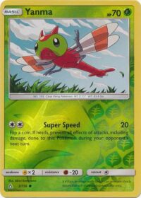 Yanma - 2/156 - Common Reverse Holo - Inglés