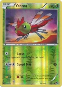 Yanma - 6/114 - Common Reverse Holo - Inglés