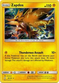 Zapdos - 40/181 - Holo Rare - Inglés