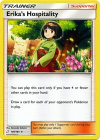 Erika's Hospitality - 140/181 - Rare - Inglés