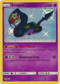 Seviper - SV15/SV94 - Shiny Rare - Inglés