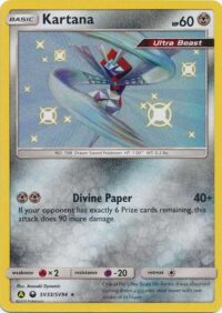 Kartana - SV33/SV94 - Shiny Rare - Inglés