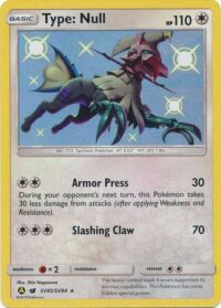 Type: Null - SV45/SV94 - Shiny Rare - Español
