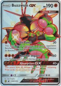 Buzzwole GX - SV68/SV94 - Shiny Ultra Rare - Inglés