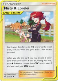 Misty & Lorelei - 199/236 - Uncommon - Inglés
