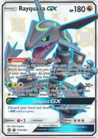 Rayquaza GX - 177a/168 - Promo - Español