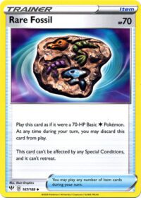 Rare Fossil - 167/189 - Uncommon - Español