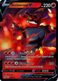 Incineroar V - 008/073 - Ultra Rare - Inglés