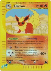 Flareon - 8/144 - Rare Reverse Holo - Inglés - NEAR MINT