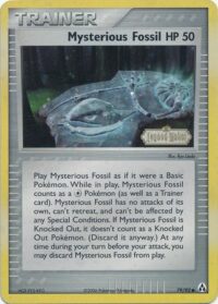Mysterious Fossil - 79/92 - Common Reverse Holo - Inglés
