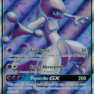 Mewtwo GX - 72/73 - Full Art Ultra Rare - Inglés