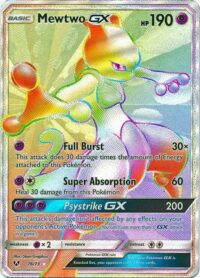 Mewtwo GX - 76/73 - Hyper Rare - Inglés