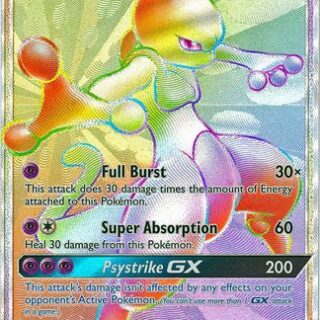 Mewtwo GX - 76/73 - Hyper Rare - Inglés