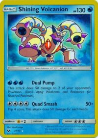 Shining Volcanion - 27/73 - Holo Rare - Inglés