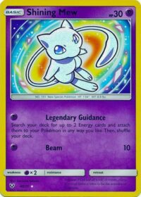 Shining Mew - 40/73 - Holo Rare - Inglés