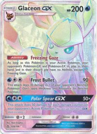 Glaceon GX - 159/156 - Hyper Rare - Español