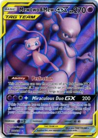 Mewtwo & Mew GX - 222/236 - Full Art Ultra Rare - Español