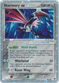 Skarmory ex - 98/108 - Ultra-Rare - Inglés