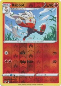 Raboot - 033/202 - Uncommon Reverse Holo - Español