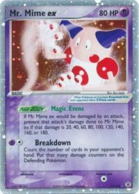 Mr. Mime ex - 111/112 - Ultra-Rare - Inglés