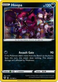 Hoopa - 111/189 - Holo Rare - Español