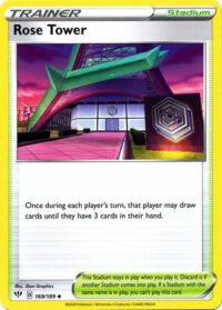 Rose Tower - 169/189 - Uncommon - inglés
