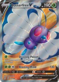 Butterfree V - 177/189 - Full Art Ultra Rare - Inglés