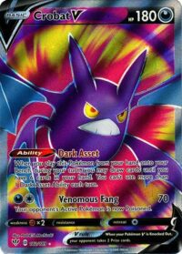 Crobat V - 182/189 - Full Art - Español