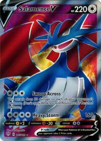 Salamence V - 185/189 - Full Art Ultra Rare - Español