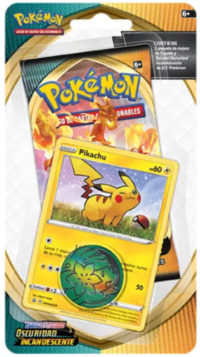 Darkness Ablaze Checklane Blister ESPAÑOL - PIKACHU