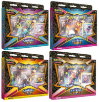 Pack 4x Mad Party Pin Collection Shining Fates - Inglés (Uno de cada diseño)