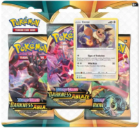 Darkness Ablaze 3 Pack Blister - Eevee - Español
