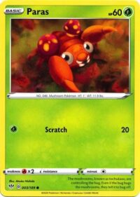 Paras - 003/189 - Common - Español - Near Mint