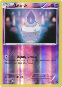 Litwick - 48/114 - Common Reverse Holo - Ingles