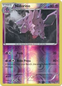 Nidorino - 44/114 - Uncommon Reverse Holo - Ingles