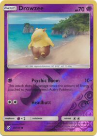 Drowzee - 59/149 - Common Reverse Holo - Ingles