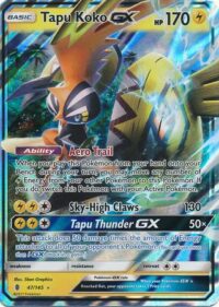 Tapu Koko GX - 47/145 - Ultra Rare - Español