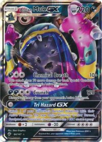 Alolan Muk GX - 84/147 - Ultra Rare - Español