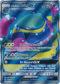 Alolan Muk GX - 138/147 - Full Art Ultra Rare - Español