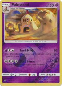 Palossand - 62/147 - Holo Rare Reverse Holo - Ingles